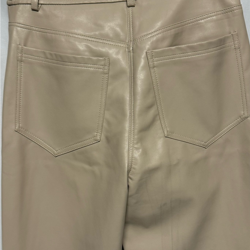 12th Tribe Vegan Leather Pants - Picture 7 of 9